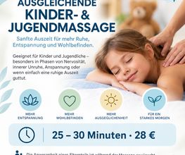 Kinder- und Jugendmassage