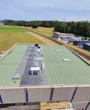 Flachdach Schärli Holzbau