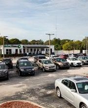 Wide Shot of Car Lot