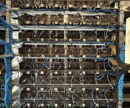 ASIC Miner Mining Farm Aircooled