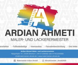 Malermeister Ardian Ahmeti Logo