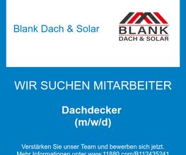 Dachdecker (m/w/d)