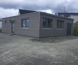Holzfassade Fair-Netz in Gomaringen