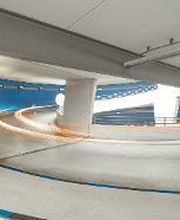 Parkplatz P0 Flughafen Stuttgart APCOA Bild 2