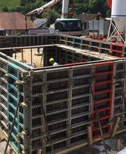 La construction d'un bâtiment