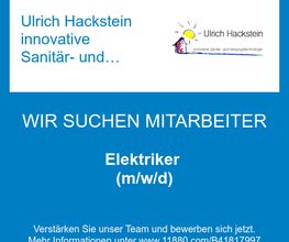Elektriker (m/w/d)