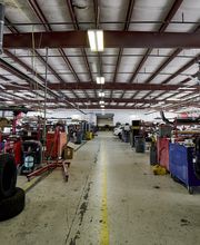 Wide Shot of Body Repair Area