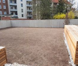 Rollrasen verlegen - fertiges Feinplanum von GreenFairway e.K.