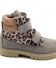 Cole Bounce Restore Lammfellschuh Leoprint_Oselot Kidnerschuhe GbR