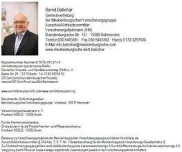 Generalvertretung der Mecklenburgischen Versicherungsgruppe - Bernd Ballichar Bild 4