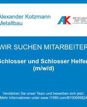 Schlosser und Schlosser Helfer (m/w/d)