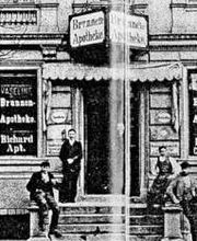 Aussenansicht der Brunnen-Apotheke