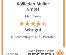 werkenntdenBESTEN.de Qualitätssiegel