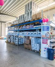 Standortbild Innenraum Lager MEGA eG Pinneberg, Großhandel für Maler, Bodenleger und Stuckateure