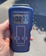 Solar Power Meter