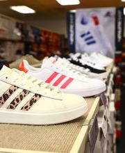 Shot of Popular Brand Section (I.e. Croc Shoe Wall)