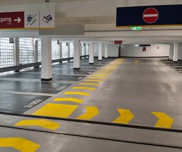 Parkhaus Ritterstraße Bielefeld Innenansicht