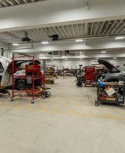 Wide Shot of Body Repair Area
