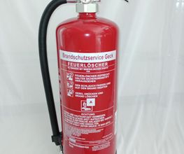 6 Liter Feuerlöscher für Lithium-Ionen Akkus