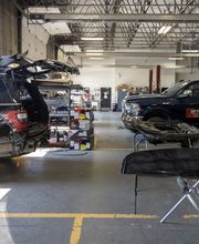 Wide Shot of Body Repair Area