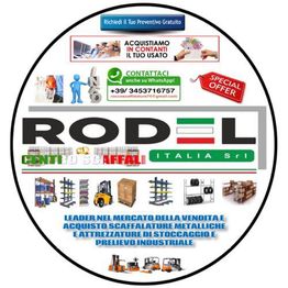 SCAFFALI USATI SCAFFALATURE VENDITA E MONTAGGIO RODEL