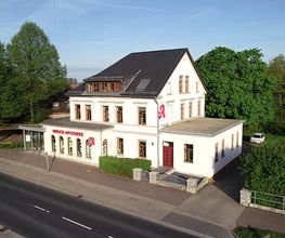 Aussenansicht der Hirsch Apotheke