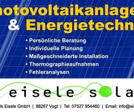 Solartechnik Eisele GmbH Bild 16