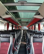 Gerber Busreisen GmbH, Reisecar, Reisebus innen, bequeme Sitze