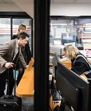 local d'accueil du parking Lagrange-Maubert à Paris