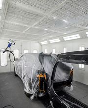 Exterior of Spray Paint Booth