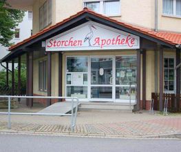 Aussenansicht der Storchen-Apotheke
