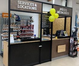 Service location matériel jardinage