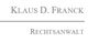 Franck Klaus D. Rechtsanwalt