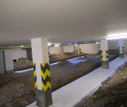 Stützenfusssanierung nach Cloridschädigung mit OS5b Beschichtung