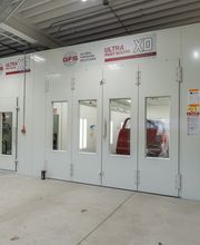 Exterior of Spray Paint Booth