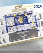 EM Wandplaner 2024 mit Logo - Europe Edition