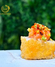 Double Salmon Pistacchio Tempura