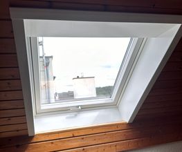 Innenfutter an bestehende Fensterbank angepasst