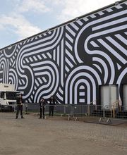 Werbeplane als Zeltbespannung, Bread&Butter Berlin 2017, Furore-Werbung