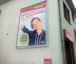 Mannheim-Waldhof Werbung außen