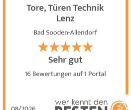 werkenntdenBESTEN.de Qualitätssiegel