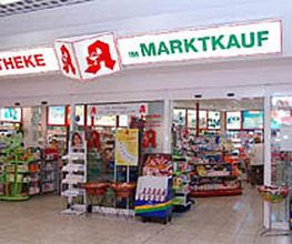 Aussenansicht der Apotheke im Marktkauf