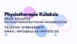 Physiotherapie im Hausbesuch Inh. O. Kulaksiz