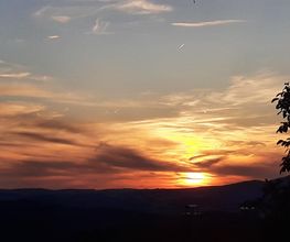 ein wunderschöner Sonnenuntergang