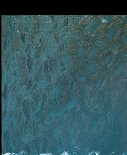 Kathedralglas kleingehämmert (blau)