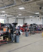 Wide Shot of Body Repair Area