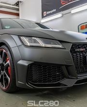 Audi TT foliert in dark grey