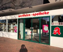 Aussenansicht der Westfalen-Apotheke