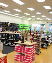 Wide Shot of Interior of Store
