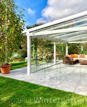 Flexibler Wintergarten: das Glashaus - Außenansicht